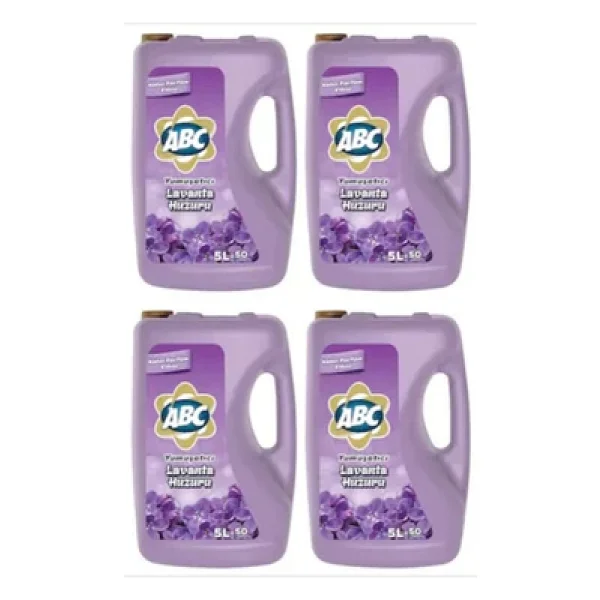 ABC Lavanta Huzuru Yumuşatıcı 50 Yıkama 5 lt 4'lü - Görsel 2