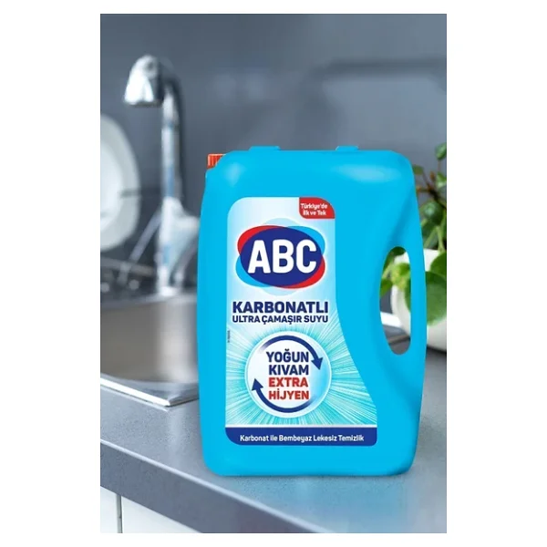ABC Ultra Karbonatlı Çamaşır Suyu 3.25 lt 2'li - Görsel 4