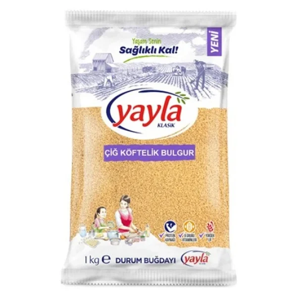 Yayla Çiğ Köftelik Bulgur 1 kg - Görsel 3