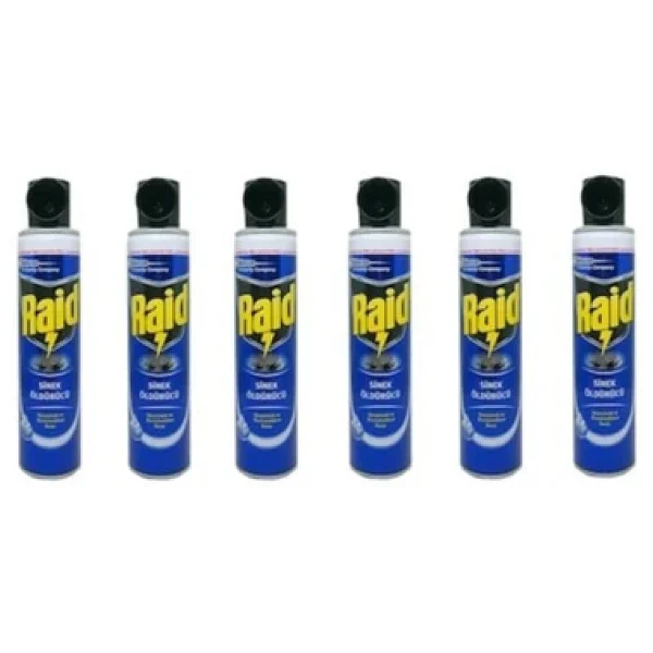 Raid Sinek Öldürücü Sprey 300 ml 6'lı - Görsel 3