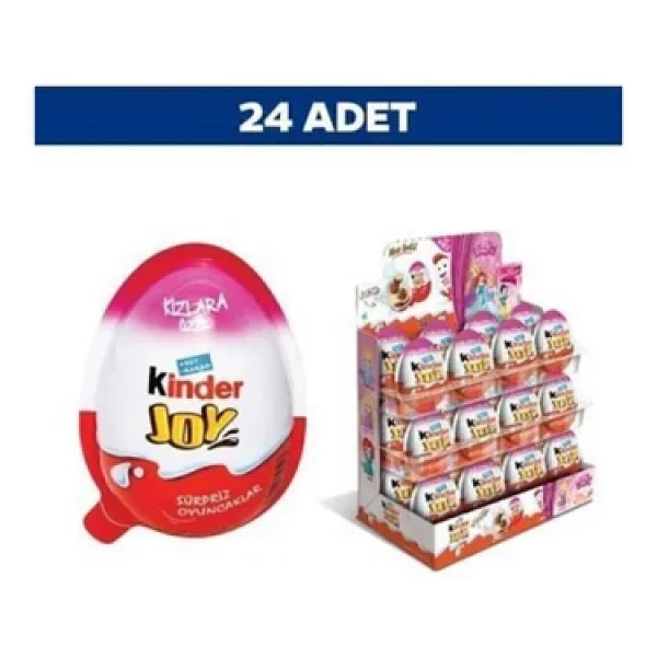 Kinder Joy Kızlara Özel Sürpriz Yumurta 20x24 gr - Görsel 3