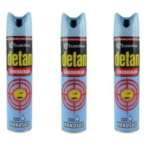 Detan Kokusuz Sinekkıran 275 ml 3'lü - Görsel 4