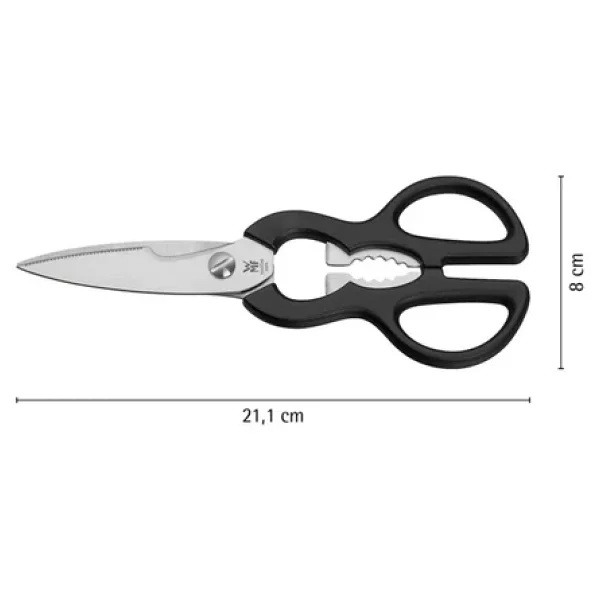 WMF Mutfak Makası Siyah 21 cm - Görsel 2