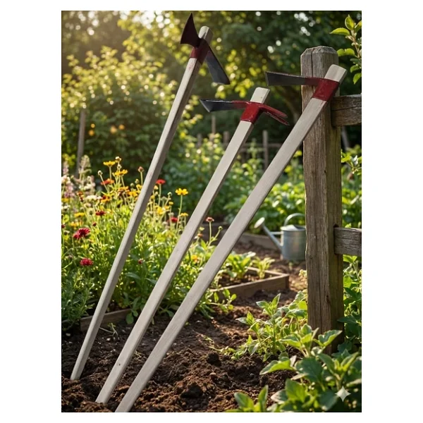 Kazma Seti Büyük Dövme Çelik Bahçe Kazması 120 Cm Saplı - 3 Çeşit - Görsel 2