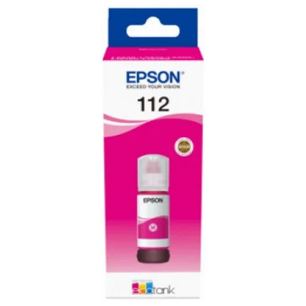 Epson 112 Magenta Kırmızı Şişe Mürekkep 13T06C34A - Görsel 3