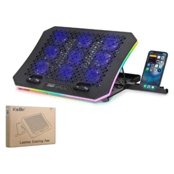 Hadron DCXA19 RGB 9 Fanlı 18" Laptop Soğutucu - Görsel 6