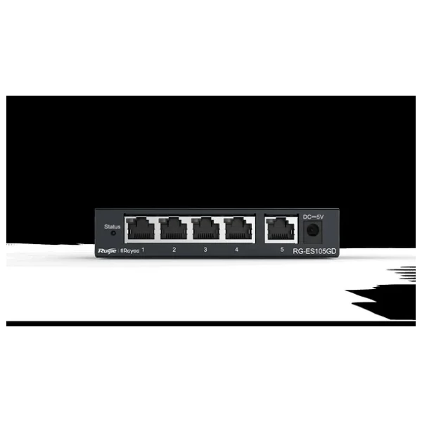 Reyee RG-ES105GD 5 Portlu, 10/100/1000 Gigabit, Tak Çalıştır Switch, Metal Kasa - Görsel 7