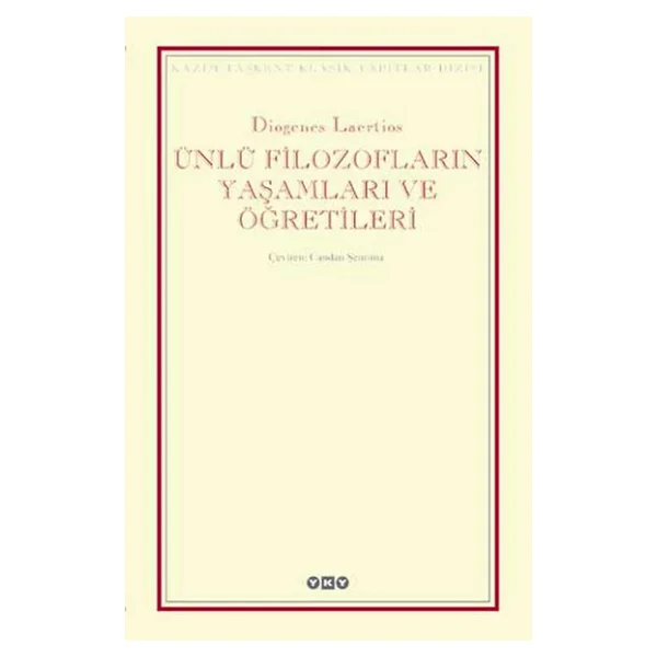 Ünlü Filozofların Yaşamları ve Öğretileri - Diogenes Laertios - Görsel 8