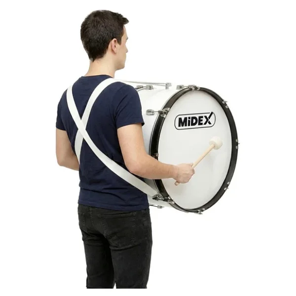 Midex Bnd-22 Bando Davulu 22 İnç 56 Cm Çap Profesyonel Bass Davul Seti - Görsel 2