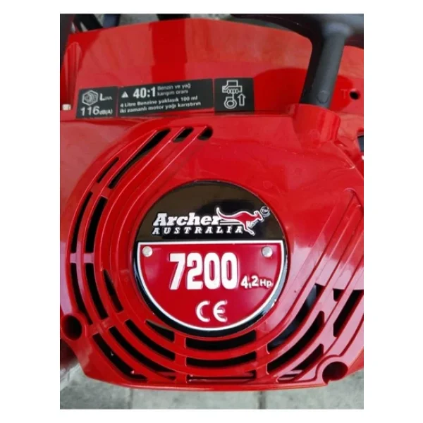 Archer 7200 Benzinli Motorlu Testere - Görsel 6