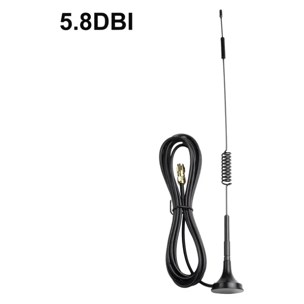 4G/LTE 5dBi Yaylı Modem Router Wifi Adaptör Anteni (3 Metre Kablo - 30 Cm Uzunluk) - Görsel 3