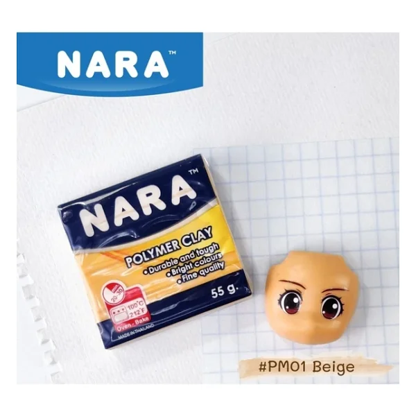 Nara Polimer Kil 55 Gram Pm01 Beige X 6 Adet - Görsel 4