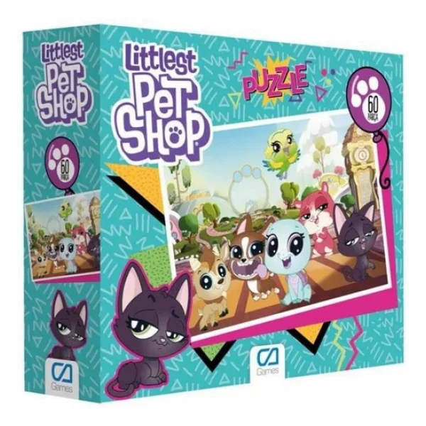 CA Games Littlest Pet Shop Puzzle 60 Parça 5097 - Görsel 4