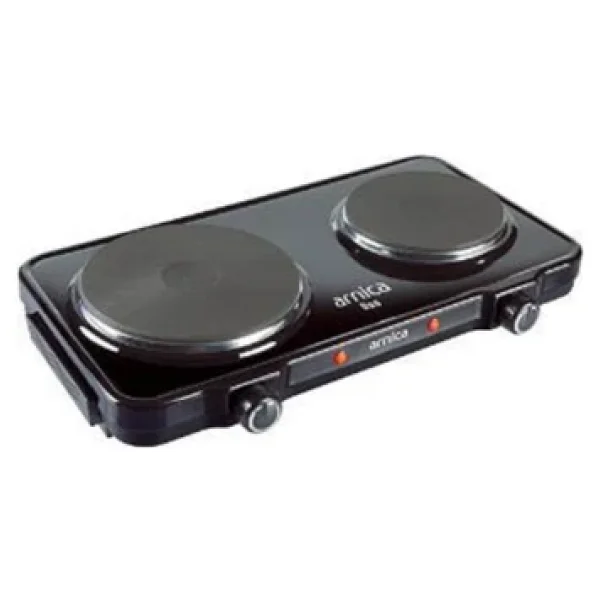 Arnica Duo GH25040 Siyah İkili Elektrikli Ocak - Görsel 5