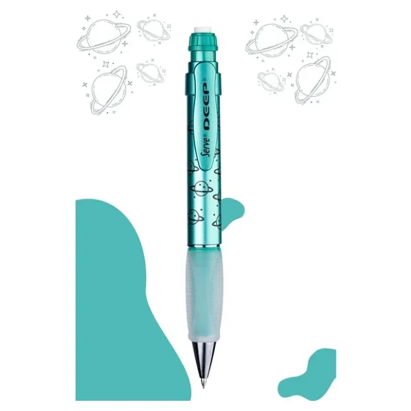 Serve Deep Uzay Temalı Metalik 0.7 mm Uçlu Kalem - Görsel 2