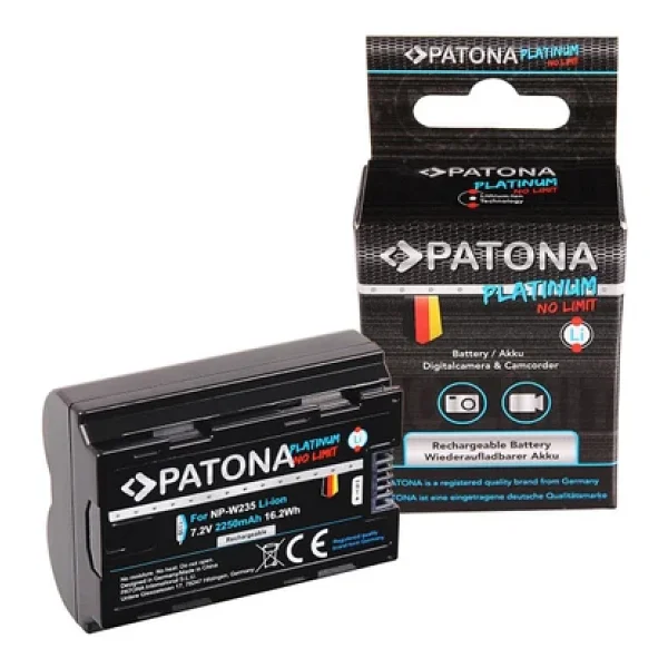 Patona Platinum Fuji NP-W235 Batarya Pil - Görsel 2