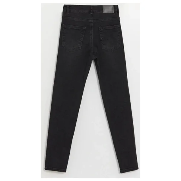 Lcw Kids Siyah Beli Ayarlanabilir Lastikli Erkek Çocuk Jean Pantolon - Görsel 2