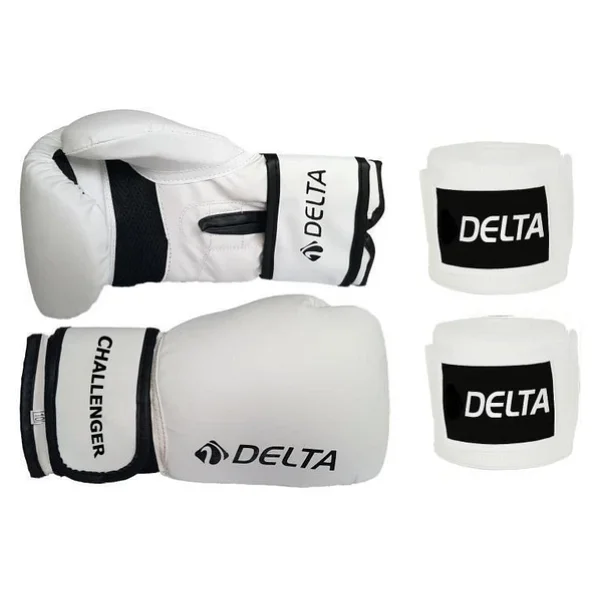 Delta Challenger Dura-Strong Boks Eldiveni + Boks El Bandajı Seti - Görsel 2