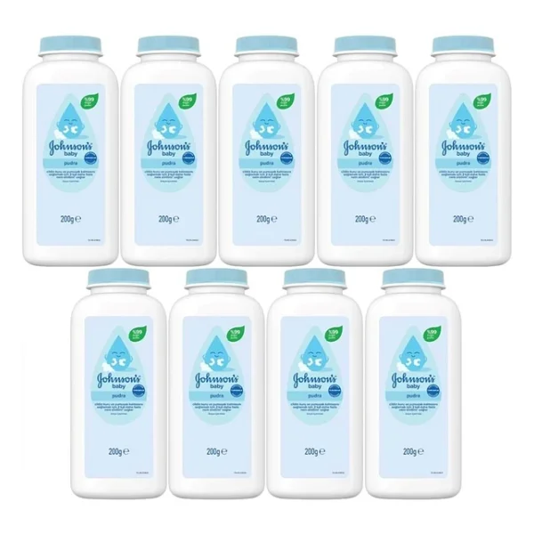 Johnson's Baby Bebek Pudrası 200 gr 9 Adet - Görsel 2