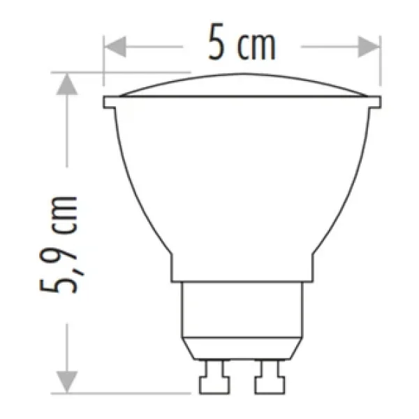 Cata CT-4240 Gün Işığı 5 W GU10 Spot LED Ampul - Görsel 5
