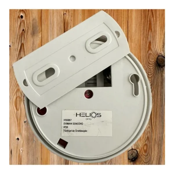 Helios Pilli Duman Dedektörü HS 5007 - Pil Hediyeli - Görsel 2