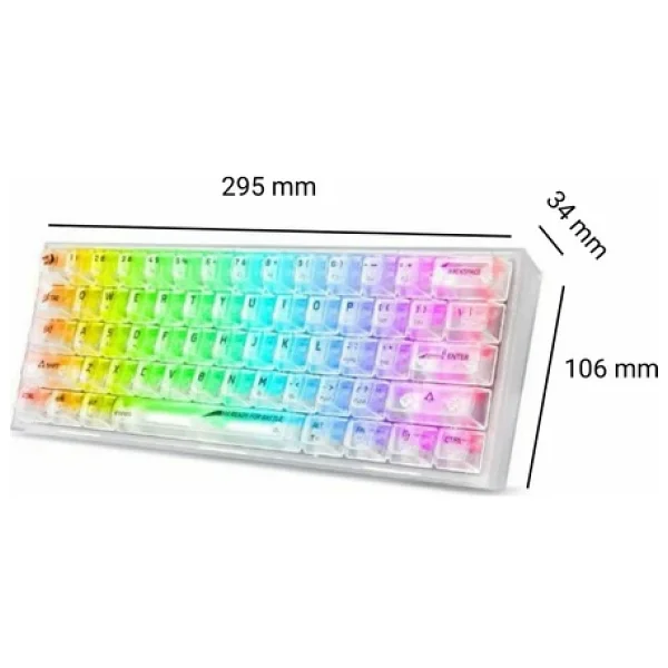 Redragon K617CT-RGB Kablolu Mekanik Oyuncu Klavyesi - Görsel 2