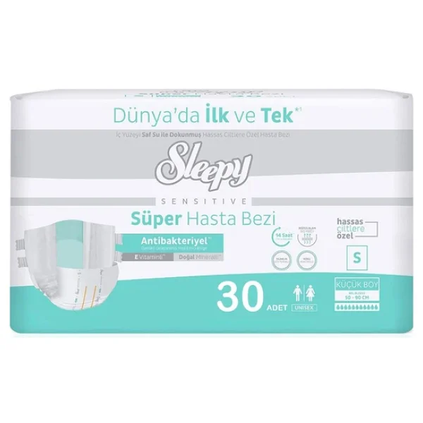 Sleepy Belbantlı Küçük Boy S 30'lu Hasta Bezi - Görsel 5