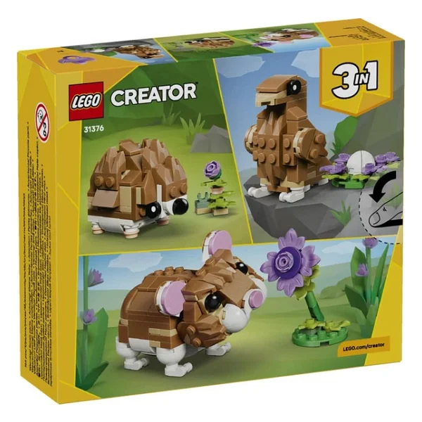 Lego 31376 Creator Sevimli Hamster ile Çiçek - Görsel 7