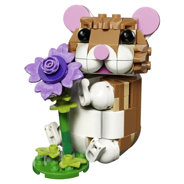 Lego 31376 Creator Sevimli Hamster ile Çiçek - Görsel 8