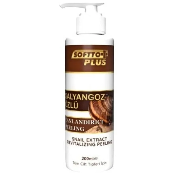 Softto Plus Salyangoz Özlü Peeling 200 ml - Görsel 6