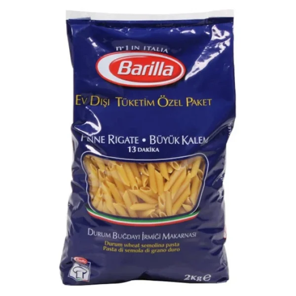 Barilla Penne Rigate Kalem Makarna 2 kg - Görsel 4