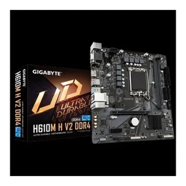 Gigabyte H610M H V2 Intel LGA1700 DDR4 Micro ATX Anakart - Görsel 2