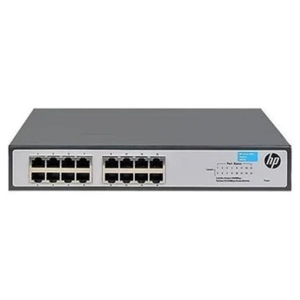 HP OfficeConnect 1420-16G JH016A 16 Port 10/100/1000 Mbps Gigabit Switch - Görsel 4