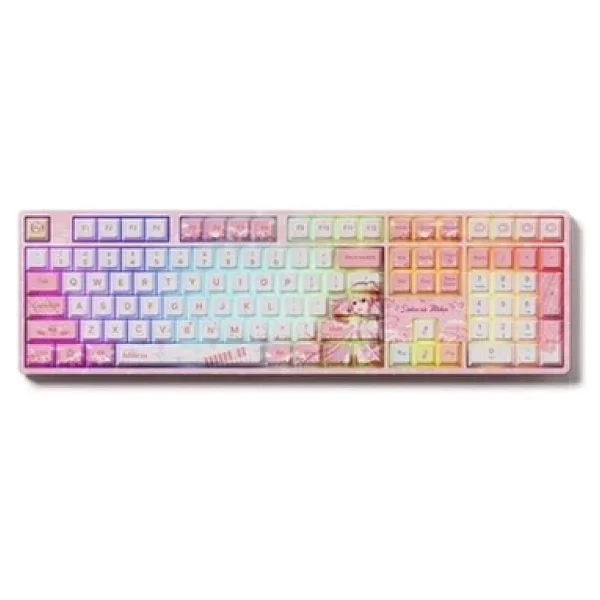 Akko 5108B Sakura Miku RGB V3 Piano Pro Switch Kablolu/Kablosuz Mekanik Oyuncu Klavyesi - Görsel 5