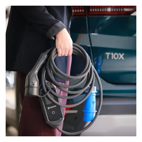 Yasomi Monofaze 7 kW Hızlı Elektrikli Araç Şarj İstasyonu - Görsel 4