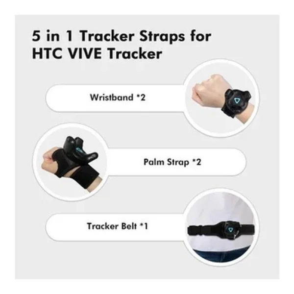 Amvr 5 Adet Vr Takip Kayışı Aksesuarları - Tracker Dahil Değildir - Görsel 2