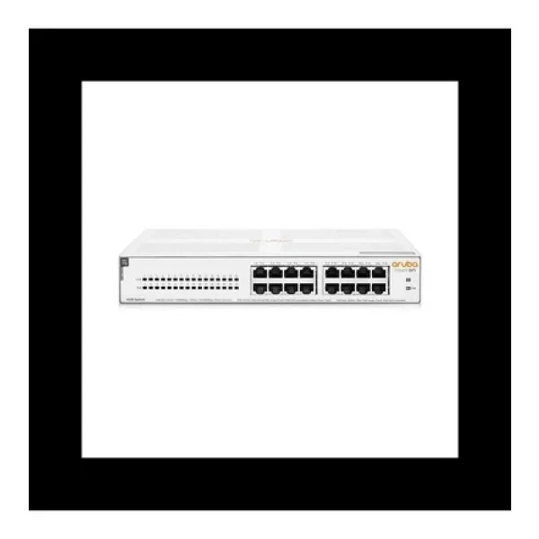 HP Aruba Instant On 1430-16G R8R48A 16 Port 10/100/1000 Mbps PoE Gigabit Switch - Görsel 4