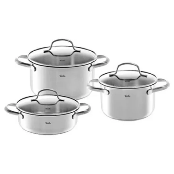 Fissler San Francisco 6 Parça Çelik Tencere Seti - Görsel 2