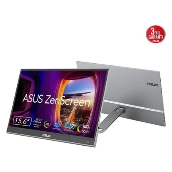 Asus ZenScreen MQ16AHE 15.6" 1 ms Full HD 60 Hz OLED Taşınabilir Monitör - Görsel 2