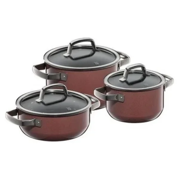 WMF Fusiontec Rose 3'lü Tencere Seti - Görsel 5