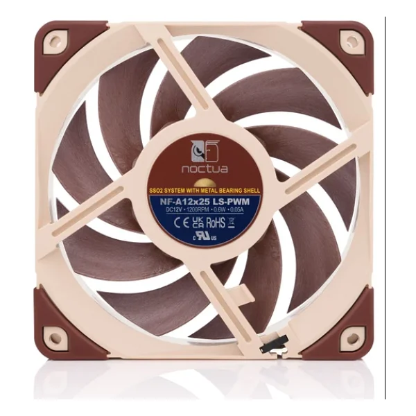 Noctua NF-A12x25 G2 LS-PWM 12 cm Kasa Fanı - Görsel 3
