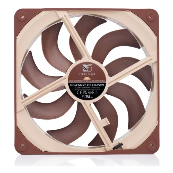 Noctua NF-A14x25 G2 PWM 14 cm Kasa Fanı - Görsel 4