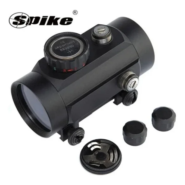 Spike Tactical 1x40mm Red & Green Dot Sight - Geniş Görüş Açısı, Taktik Reflex Nişangah - 11mm - Görsel 3