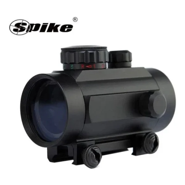 Spike Tactical 1x40mm Red & Green Dot Sight - Geniş Görüş Açısı, Taktik Reflex Nişangah - 11mm - Görsel 4
