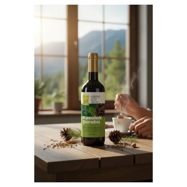 Giritli Metin Efendi Kozalak Şurubu 500 ml - Görsel 4