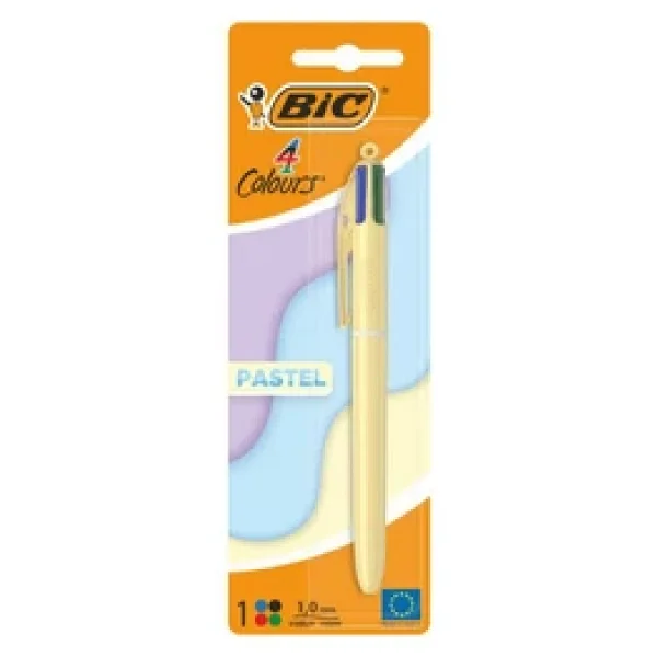 Bic 4 Colours Pastel tükenmez - Görsel 2