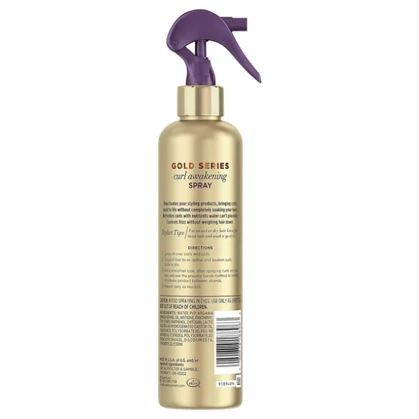 Pantene Gold Series Curl Awakening Bukle Canlandırıcı 250 ml Saç Spreyi - Görsel 5