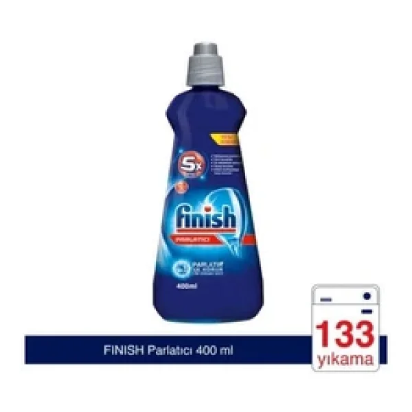 Finish Bulaşık Makinesi Parlatıcı 3X400 Ml 5X Etkili Parlatır Ve Korur - Görsel 2