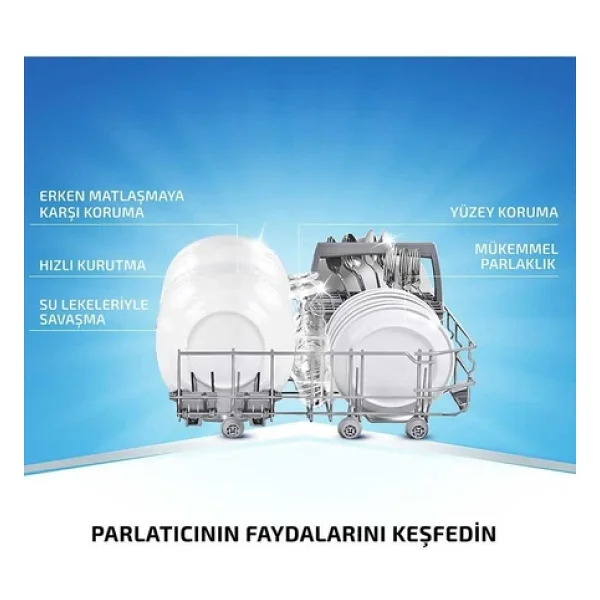 Finish Bulaşık Makinesi Parlatıcı 3X400 Ml 5X Etkili Parlatır Ve Korur - Görsel 3