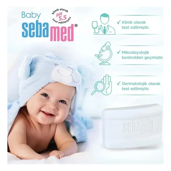 Sebamed Bebek Sabunu 100 gr 6 Adet - Görsel 9